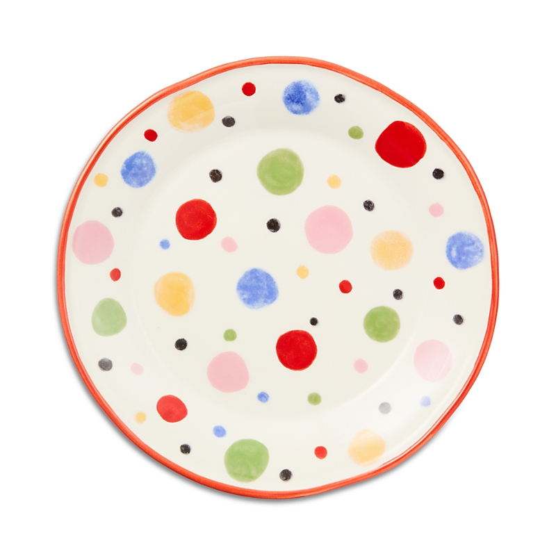 Mackenzie-childs Day At The Fair Salad Plate