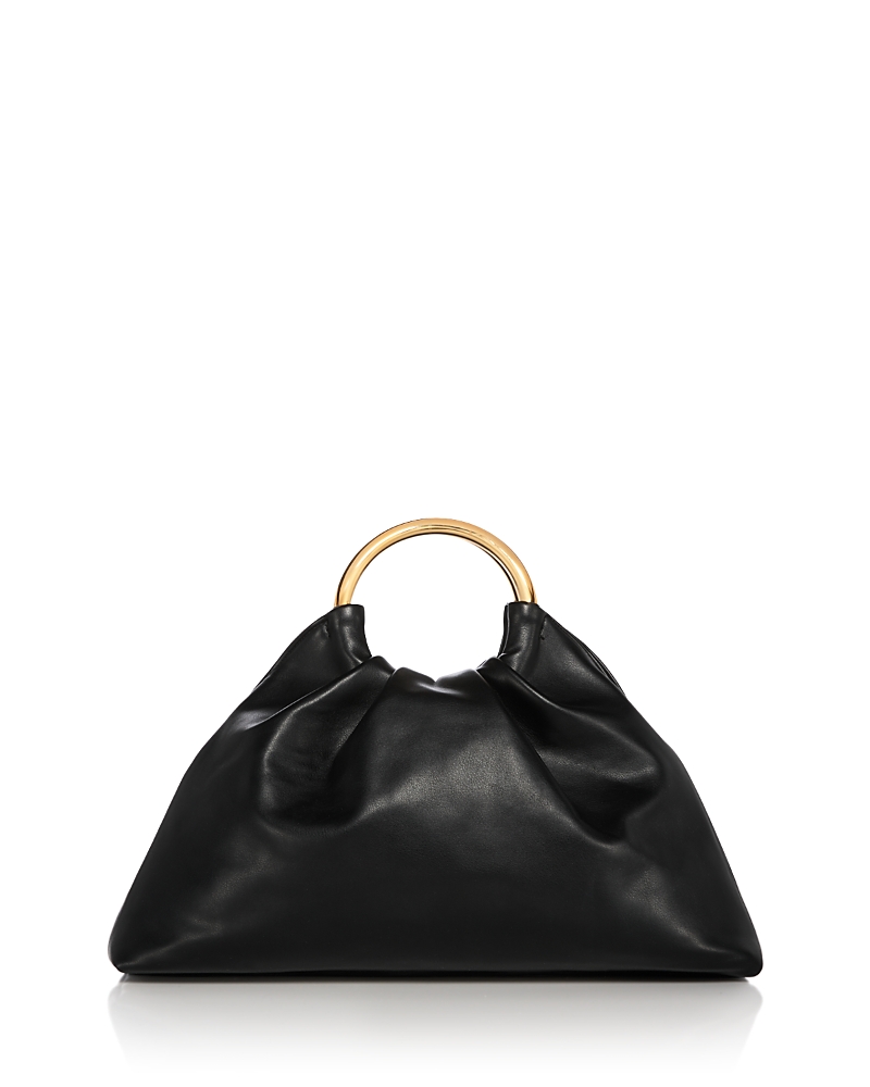 AQUA HOOP TOP HANDLE BAG - EXCLUSIVE