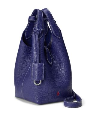 Polo Play Leather Small Tote & Crossbody