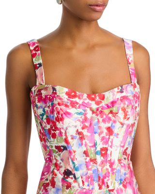 Lilah Corset Midi Dress