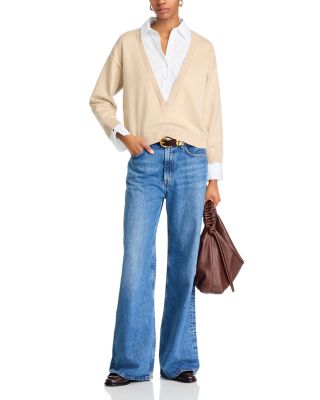 Rida Layered Look Sweater