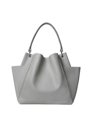 Shoulder Bag Oat Grained Leather