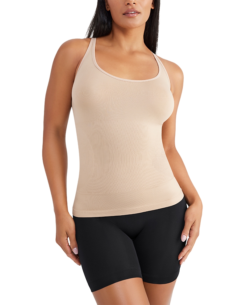 Shop Yummie Fay Seamless Convertible Cami In Almond
