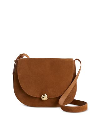 Madewell - The Dakota Large Suede Saddle Bag