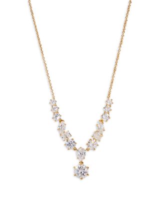 BTRX Mixed Cubic Zirconia Statement Necklace, 18"-20" 