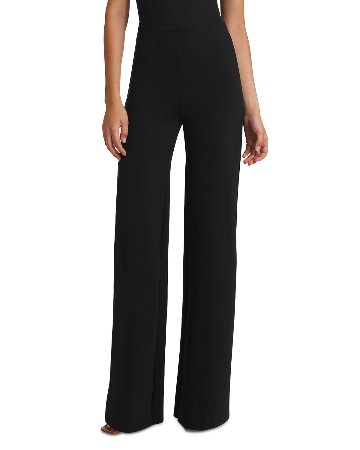 Neoprene Wide Leg Pants