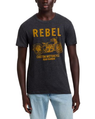 Short Sleeve Crewneck Rebel Motorcycle Tee