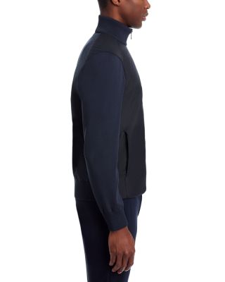 Rogy Regular Fit Color Block &amp; Fabric Jacket