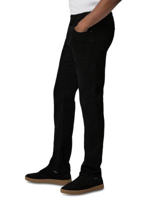 Federal 30 Slim Straight Fit Jeans in Black Shadow