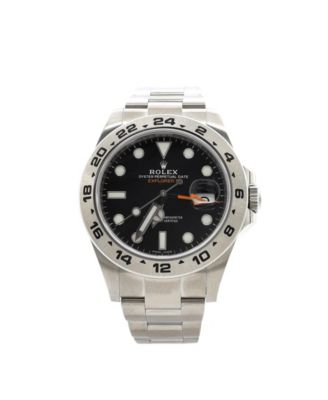 Pre-Owned Rolex - Oyster Perpetual Explorer II Automatic Watch in Stainless Steel 42mm