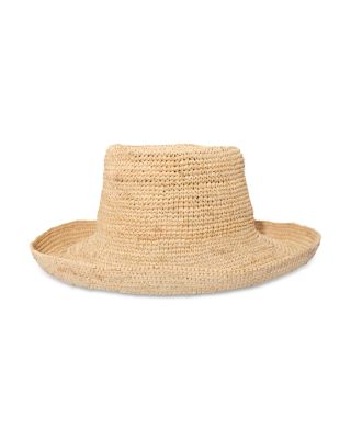 Crocheted Raffia Sunhat