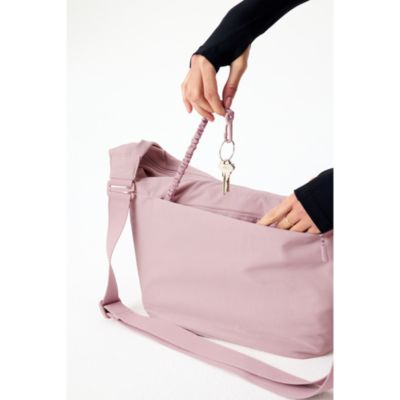 The Crescent Catchall Bag in Atlas Pink