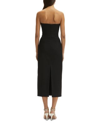 Strapless Rosette Dress