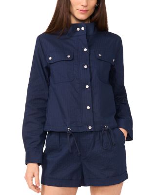 Long Sleeve Snap Front Jacket