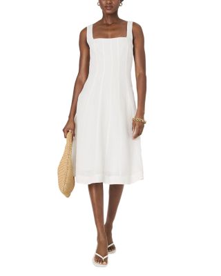 Birdie Square Neck Midi Dress