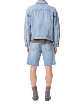Anson Cut Off 10&amp;quot; Denim Shorts