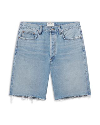 Anson Cut Off 10&amp;quot; Denim Shorts