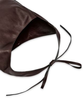 Medium Vittoria Leather Tote Bag