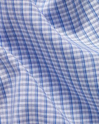 Slim Fit Poplin Check Dress Shirt