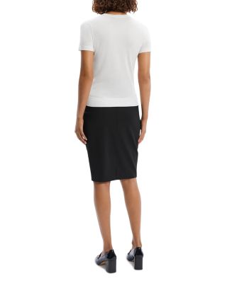 Lightweight Wool Short Sleeve Top