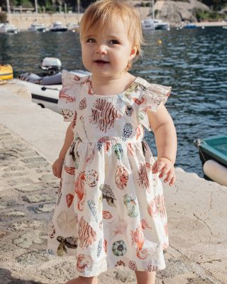 strapless open back dress Pink Chicken Girls Evelyn Dress