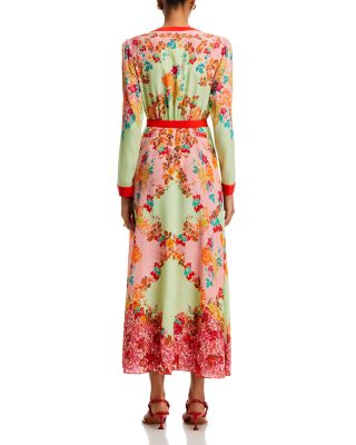 Leah Silk Belted Dress