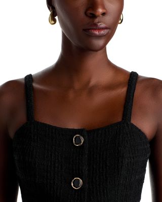 Front Button Tank Top