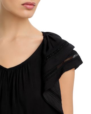 Flutter Sleeve Top