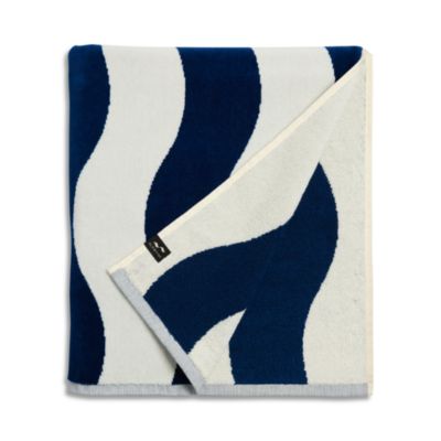 Wavy Stripe Beach Towel