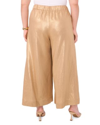 Wide Leg Pull On Pants