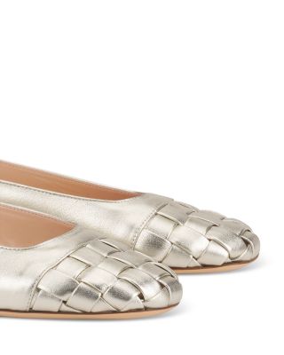 Women's Mara Woven Slingback Flats