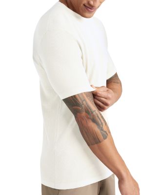 Mini Waffle Knit Crew