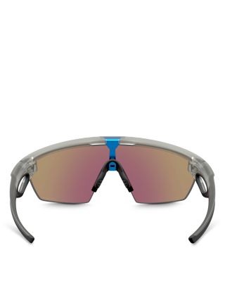 Sphaera Rectangle Shield Sunglasses, 136mm