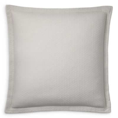 Brooke Textured Cotton Matelass&eacute; Euro Sham