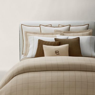 Ralph Lauren - Tyler Windowpane Cotton Bedding Collection
