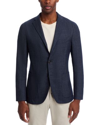 Boglioli - Garment Dyed M&eacute;lange Hopsack Slim Fit K. Jacket