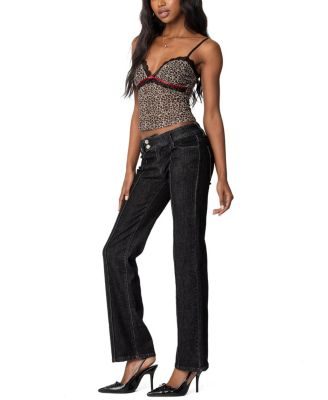 Lacey Leopard Mesh Tank Top