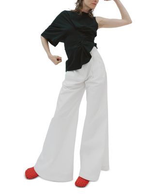 Asymmetric Ruched Top