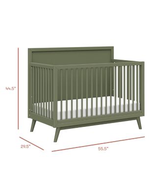 Palma 4 in 1 Convertible Crib with Toddler Bed Conversion Kit