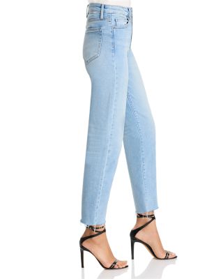 High Rise Straight Jeans - Exclusive