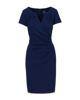 Pleated Sheath Dress