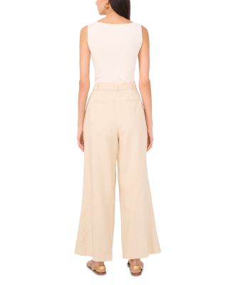 Wide Leg Tie Waist Pants
