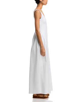 Abbott Poplin Pleated Jumpsuit