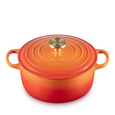 4.5 Qt. Flamme Dor&eacute;e Signature Round Dutch Oven - 100th Anniversary Edition