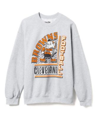 Junk Food Clothing - Unisex NFL Cleveland Browns Backfield Crew Fleece Sweatshirts