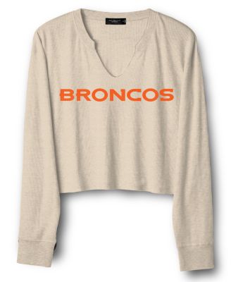 Women's NFL Denver Broncos Sunday Crop Thermal
