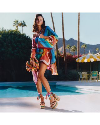 Women's Chelsea Scarf Platform Sandals