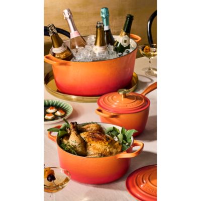 Flamme Dor&eacute;e Signature Enameled Cast Iron 100th Anniversary Collection