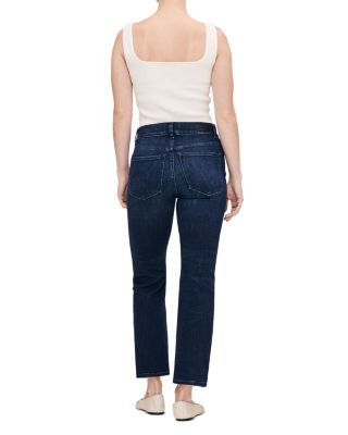 Petite Halle Instasculpt™ Straight Leg High Rise Jeans