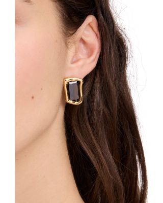 Molten Glass Stud Earrings